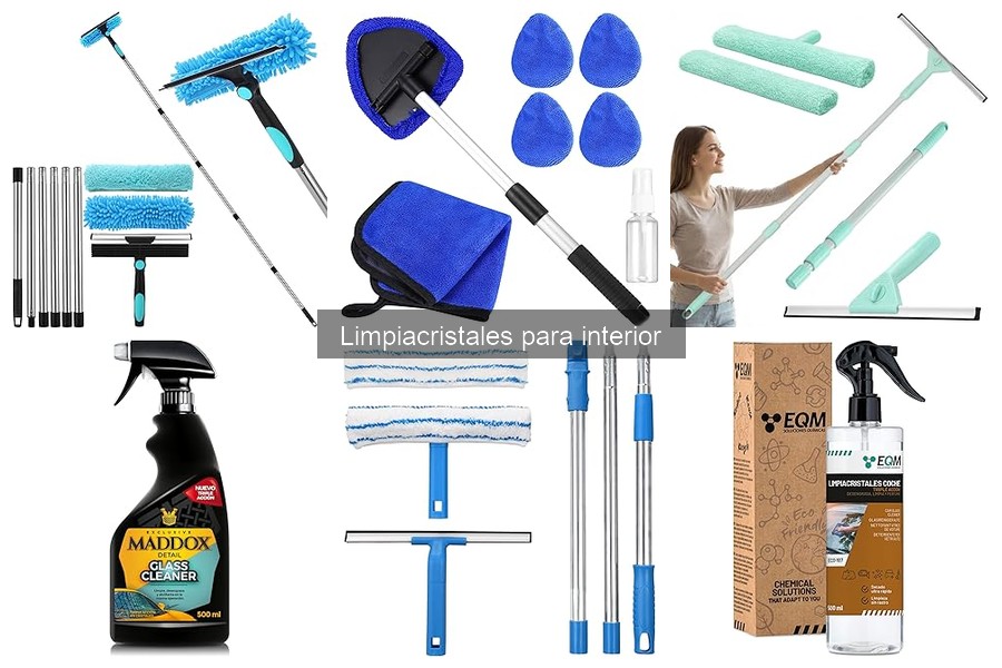 Cómo utilizar limpiacristales para interior correctamente