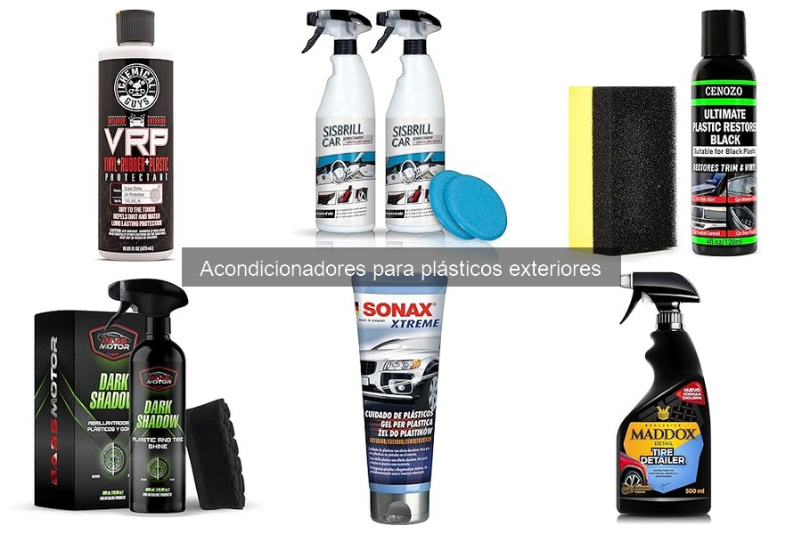 Comparativa: Acondicionadores vs. Cerra para Plásticos Exteriores