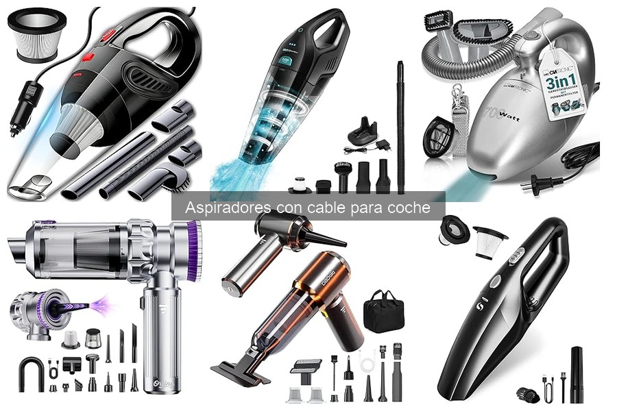 Comparativa: Aspiradores con Cable vs. Inalámbricos para Coche