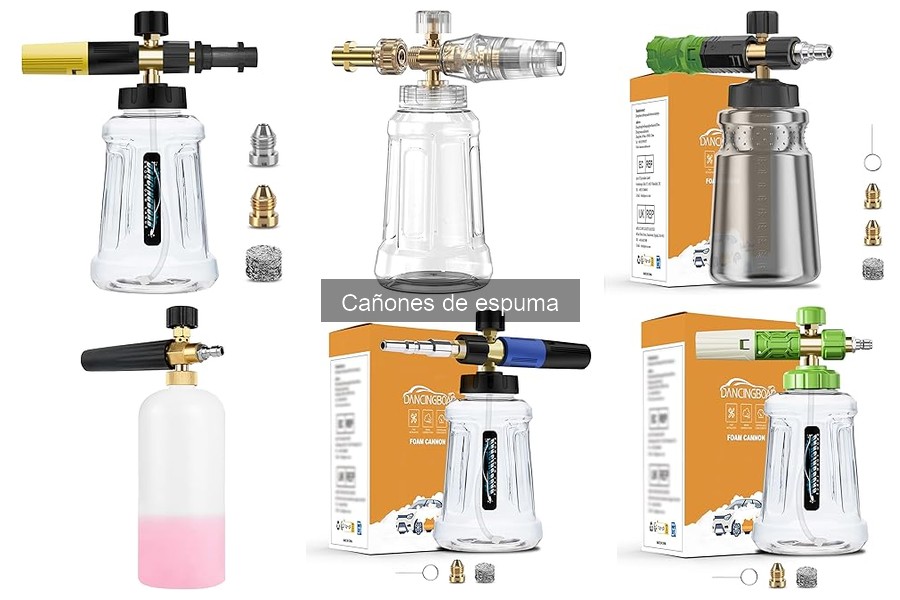 Comparativa: Cañones de Espuma Manuales vs. Automáticos