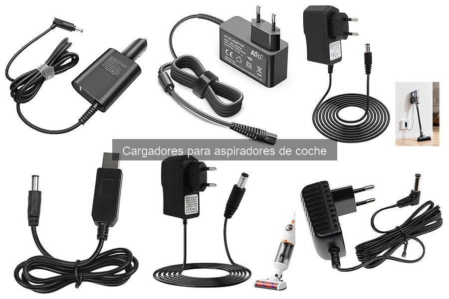 Comparativa: Cargadores de Coche vs. Cargadores de Pared para Aspiradores