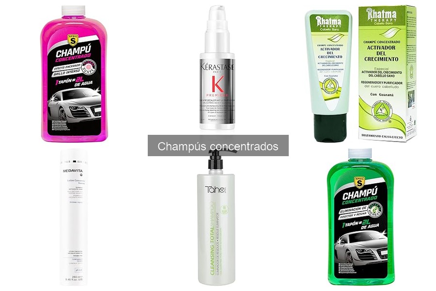 Comparativa: Champús Concentrados vs. Convencionales