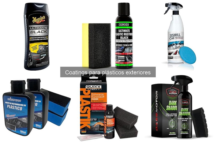 Comparativa: Coatings Mate vs Brillantes para Plásticos Exteriores
