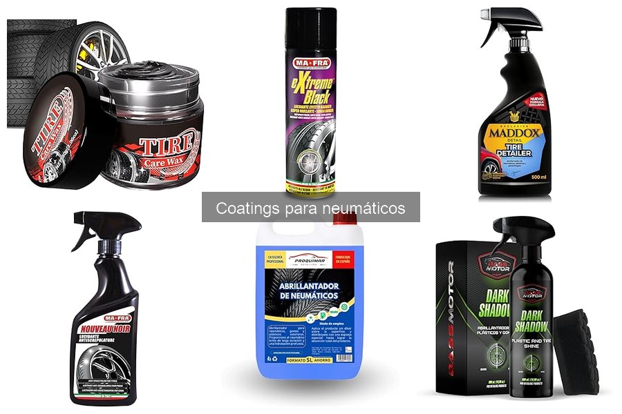 Comparativa: Coatings para neumáticos de invierno y verano
