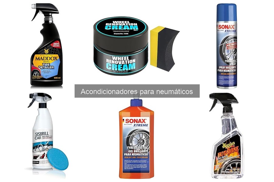 Comparativa de Acondicionadores para Neumáticos 2023