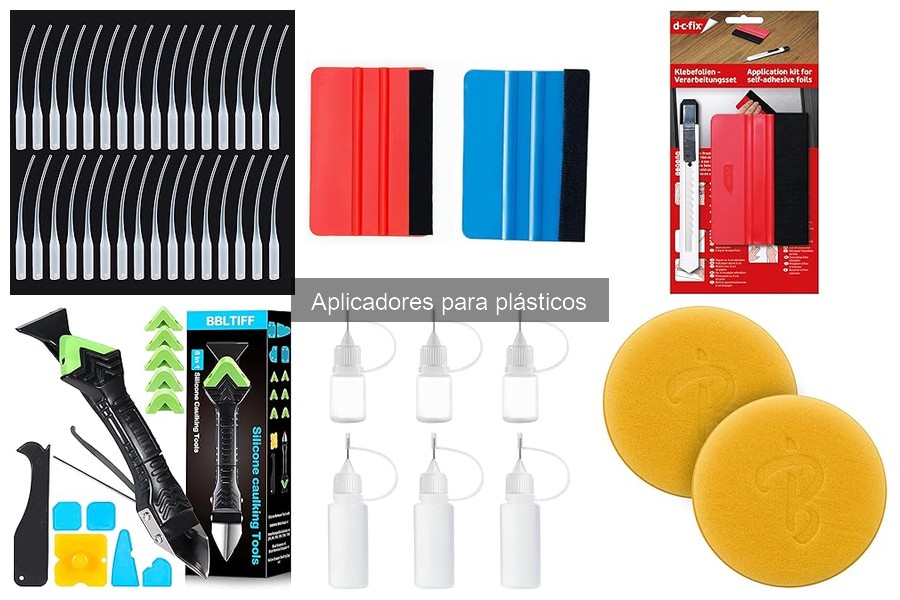 Comparativa de Aplicadores para Plásticos vs. Otros Tipos