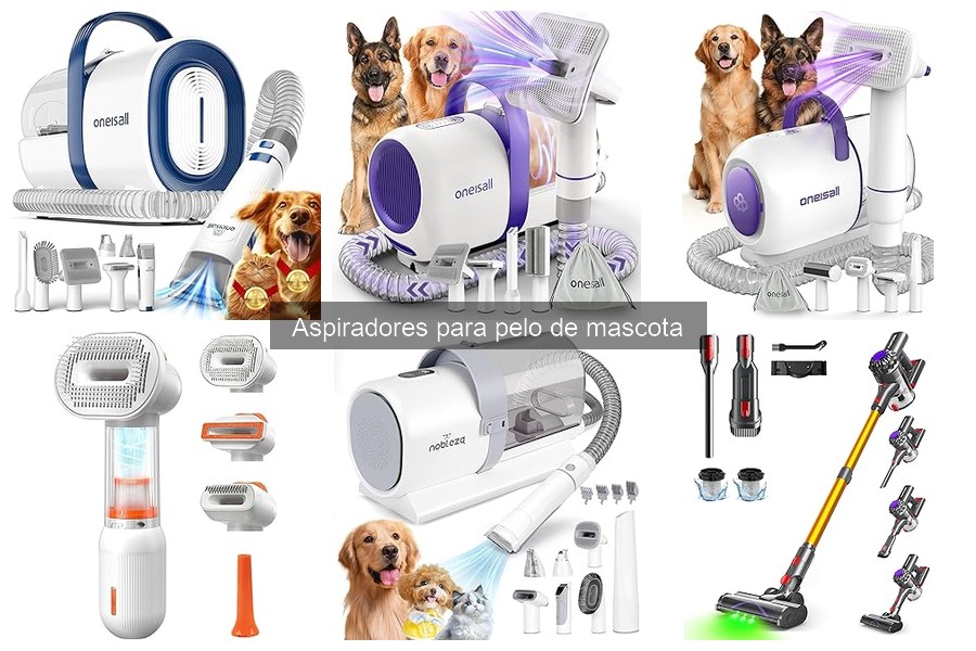 Comparativa de Aspiradores para Pelo de Mascota: Tipos y Ventajas