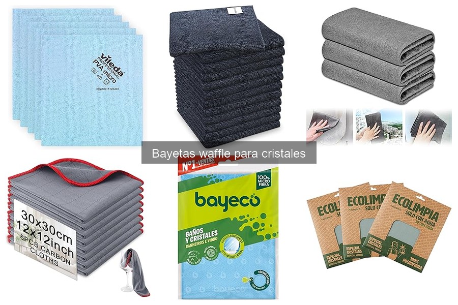 Comparativa de Bayetas Waffle para Cristales: Mejores Marcas