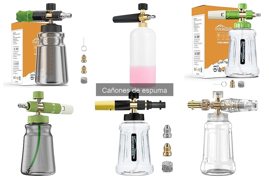 Comparativa de Cañones de Espuma: Mejores Marcas y Precios