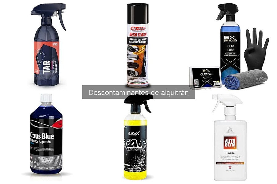 Comparativa de Descontaminantes de Alquitrán: Mejor Opción