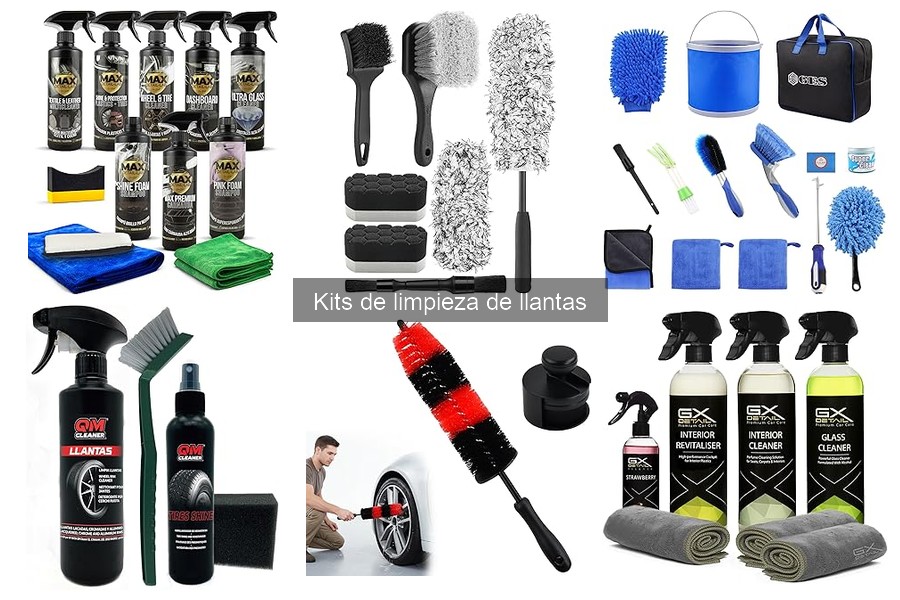 Comparativa de Kits de Limpieza de Llantas: Premium vs Económicos