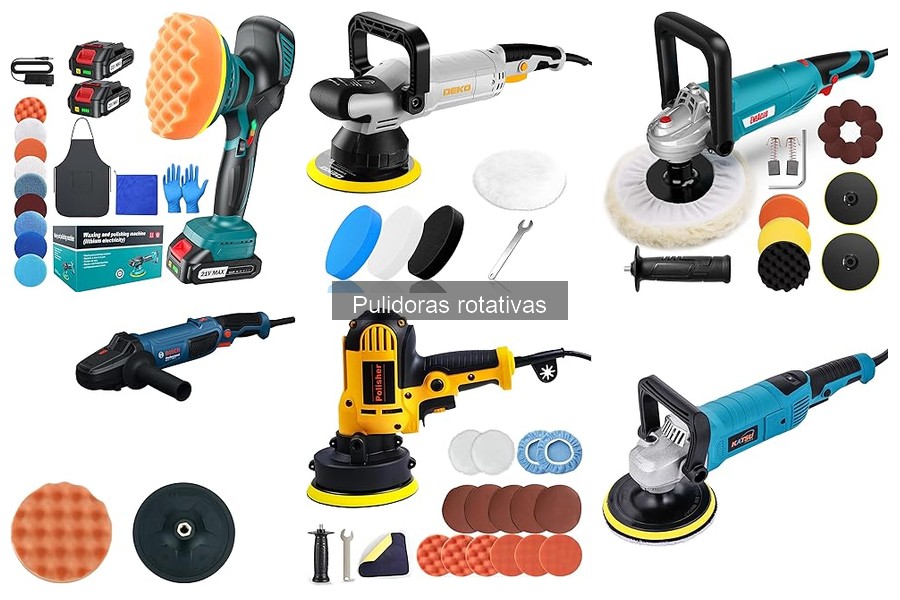 Comparativa de las Mejores Pulidoras Rotativas para Coche