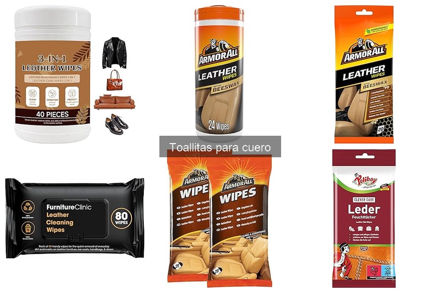 Comparativa de las mejores toallitas para cuero en 2023