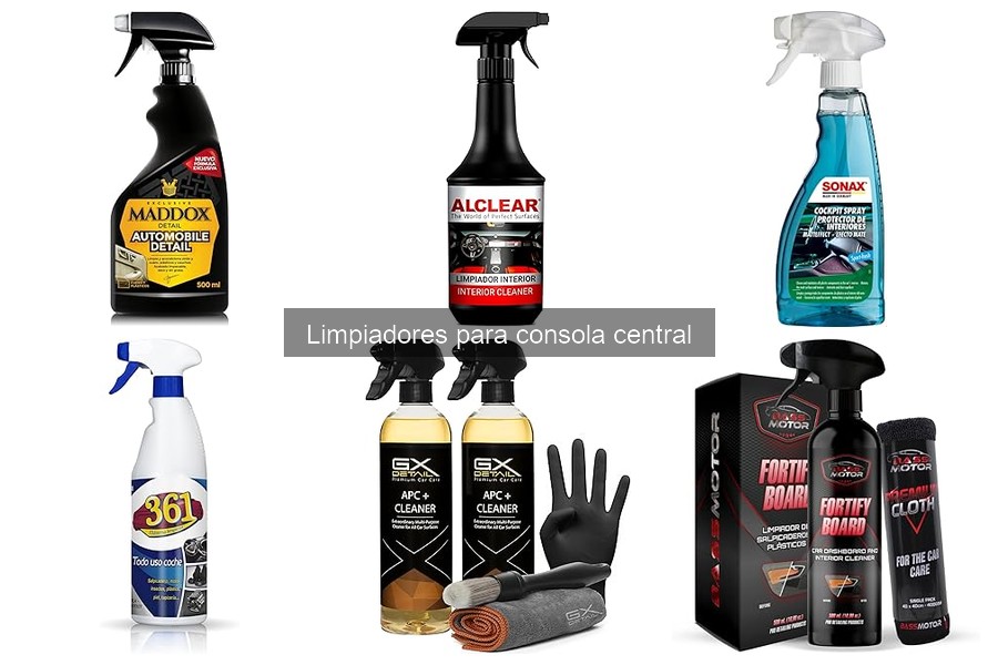 Comparativa de Limpiadores Ecológicos para Consola Central