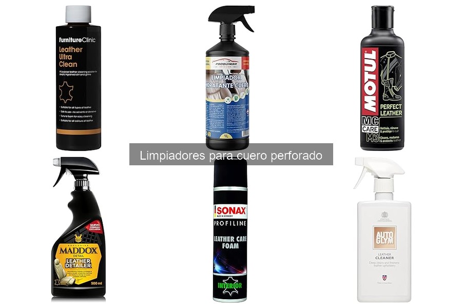 Comparativa de Limpiadores para Cuero Perforado: Mejores Marcas
