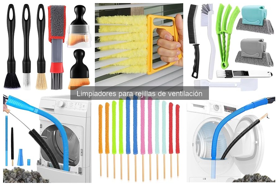 Comparativa de Limpiadores para Rejillas de Ventilación