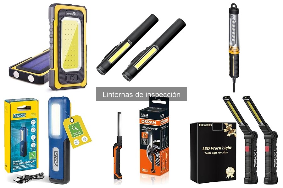 Comparativa de Linternas de Inspección LED vs Halógenas