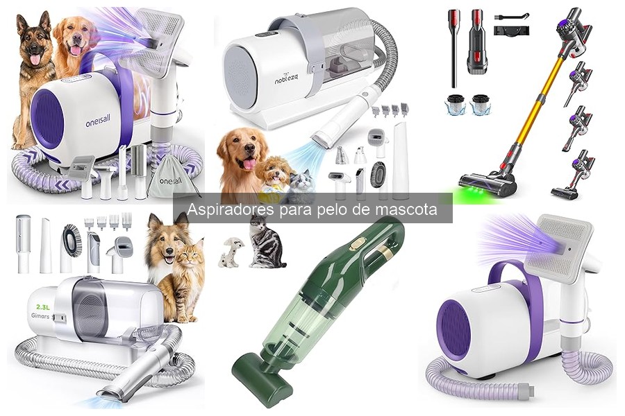 Comparativa de los mejores aspiradores para pelo de mascota