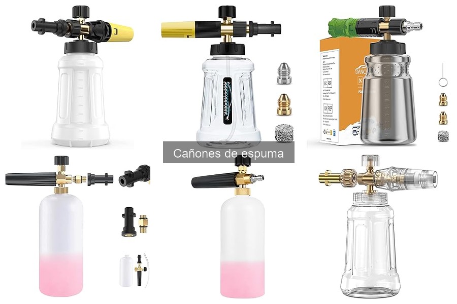 Comparativa de los Mejores Cañones de Espuma del Mercado