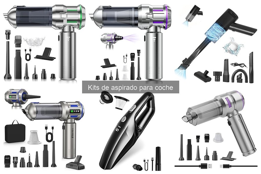 Comparativa de los Mejores Kits de Aspirado para Coche