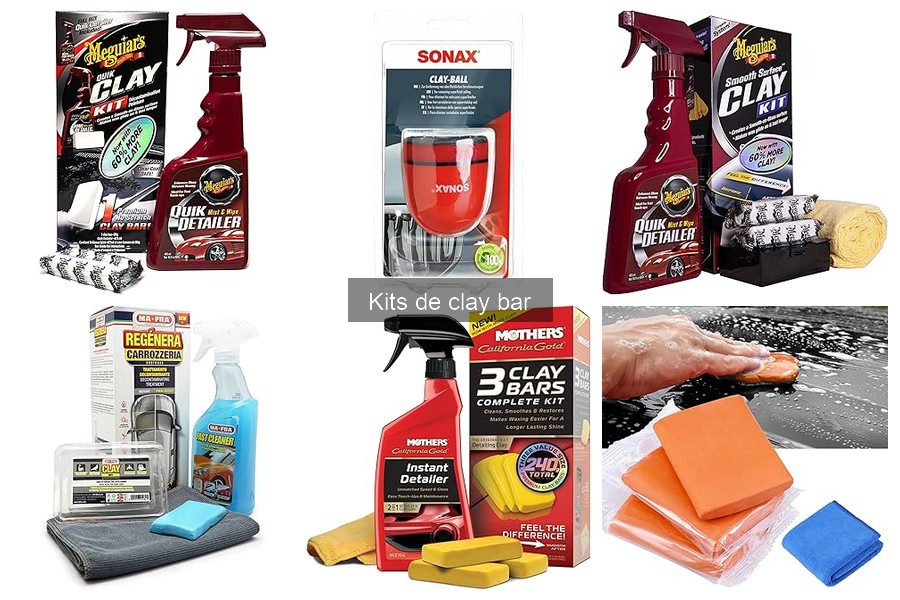 Comparativa de los Mejores Kits de Clay Bar para Coche