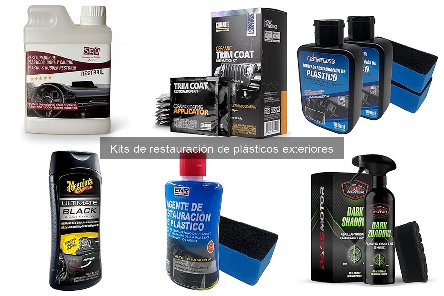 Comparativa de los Mejores Kits de Restauración de Plásticos