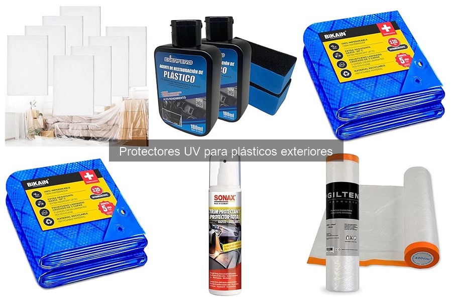 Comparativa de los Mejores Protectores UV para Plásticos Exteriores