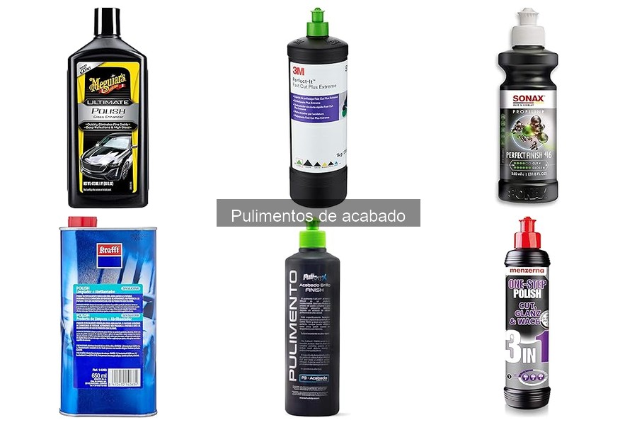 Comparativa de los Mejores Pulimentos de Acabado para Coche