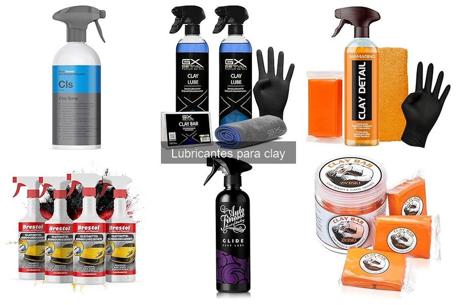 Comparativa de Lubricantes para Clay: GxDetail vs Sanmarino