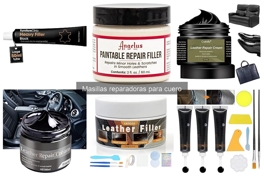 Comparativa de Masillas Reparadoras para Cuero: Las Mejores Marcas