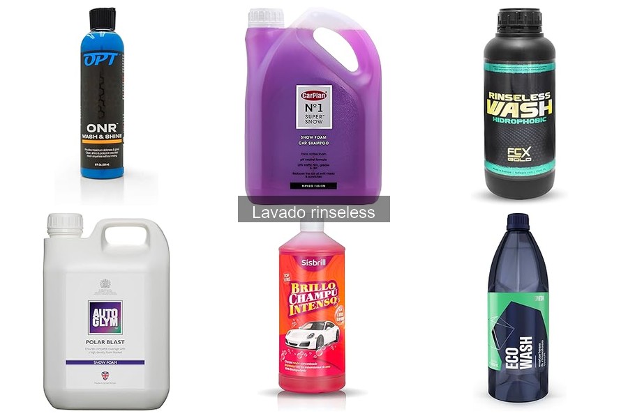 Comparativa de Mejores Productos de Lavado Rinseless