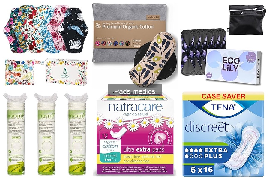 Comparativa de Pads Medios: Natracare vs TENA Lady