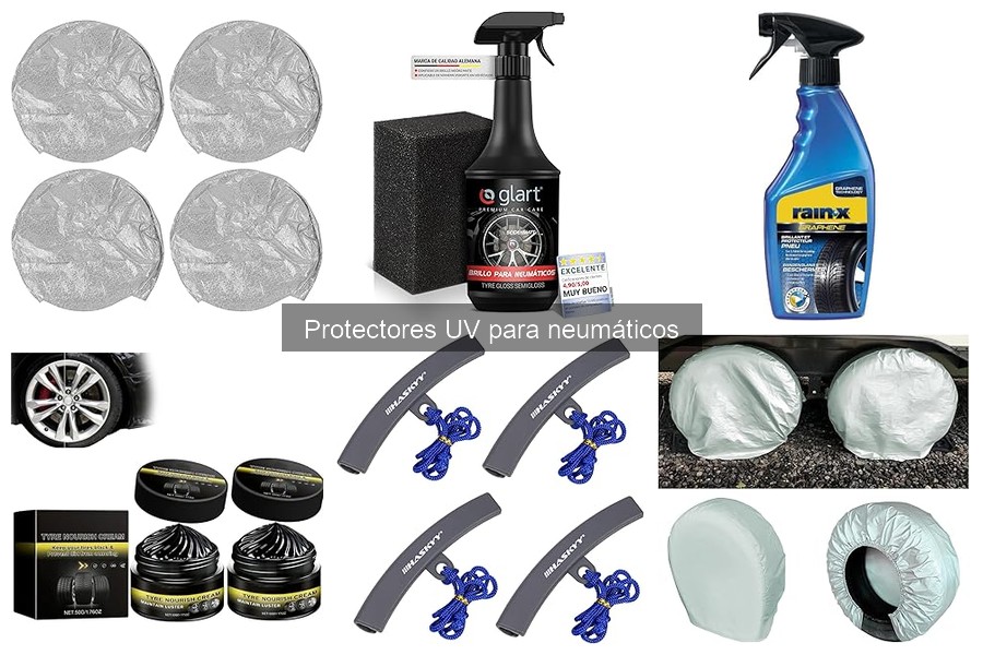 Comparativa de protectores UV para neumáticos: mejores marcas
