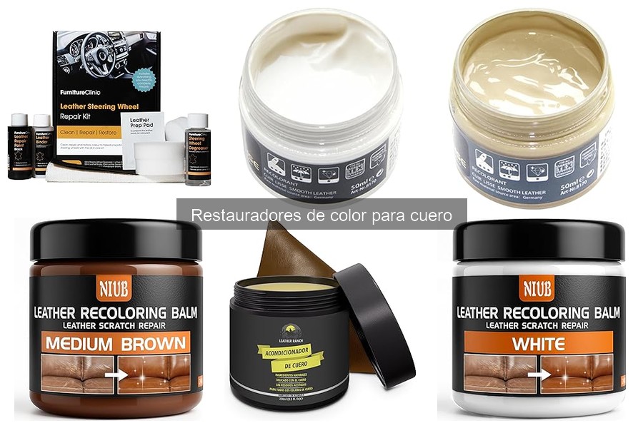 Comparativa de Restauradores de Color para Cuero: Marcas y Efectividad