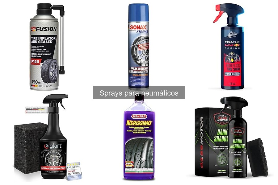 Comparativa de Sprays para Neumáticos: ¿Cuál es el Mejor?
