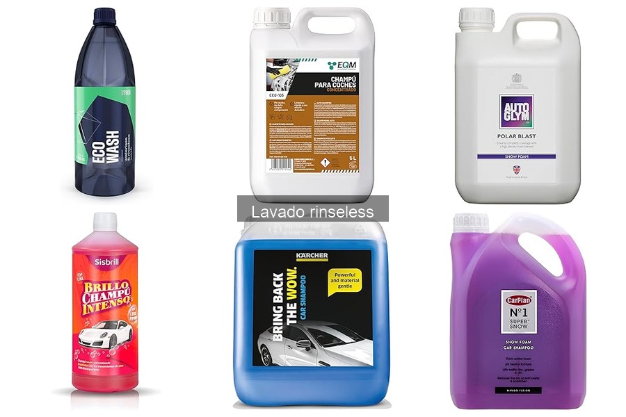 Comparativa: Lavado Rinseless vs. Lavado Tradicional