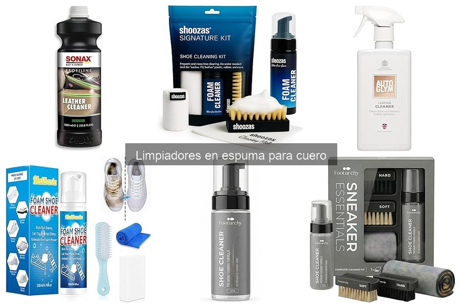 Comparativa: Limpiadores en Espuma vs. Líquidos para Cuero