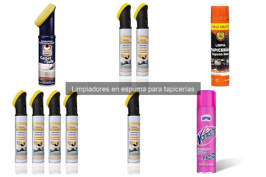 ** Comparativa: Limpiadores en Espuma vs. Líquidos para Tapicerías