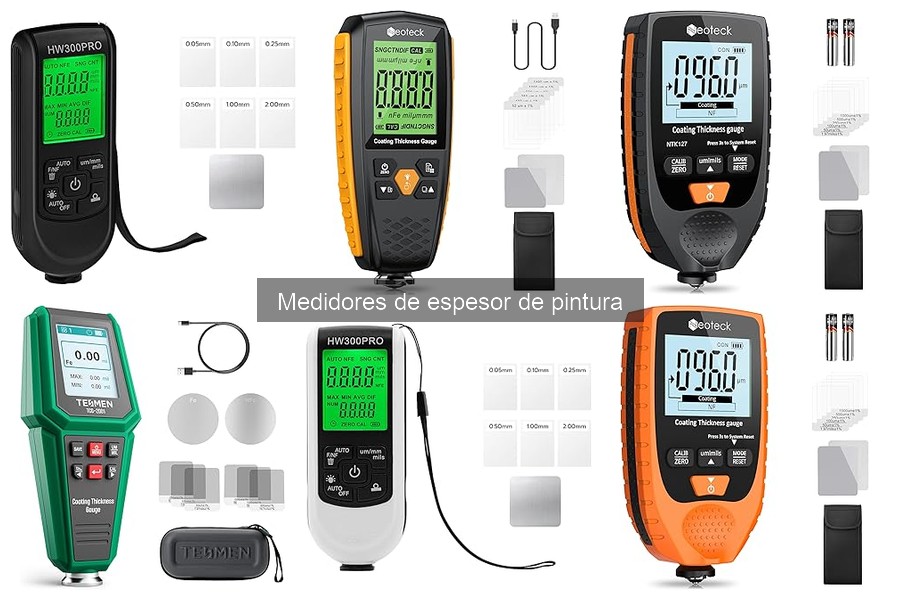 Comparativa Medidores de Espesor de Pintura Digitales vs Analógicos