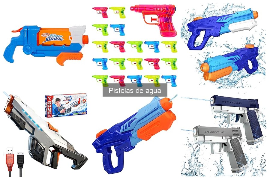 Comparativa: Pistolas de Agua Manuales vs Automáticas