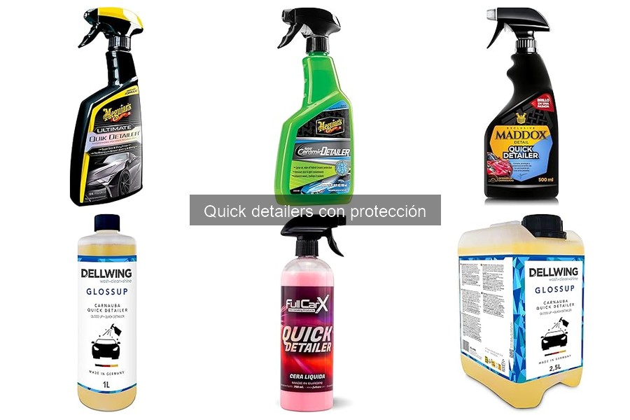Comparativa: Quick Detailers con Protección vs Ceras Tradicionales