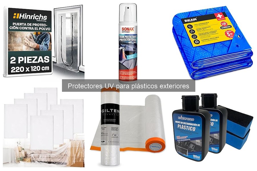 Componentes Esenciales de Protectores UV para Plásticos Exteriores