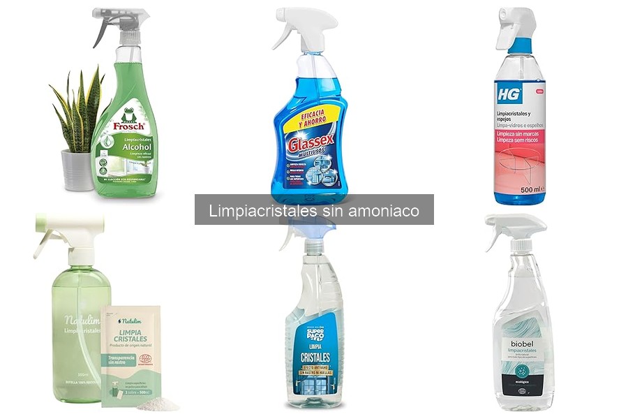 Compra limpiacristales sin amoniaco baratos y efectivos