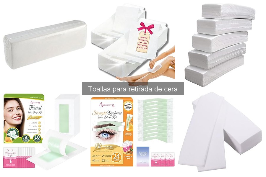 Comprar toallas para retirar cera a buen precio online