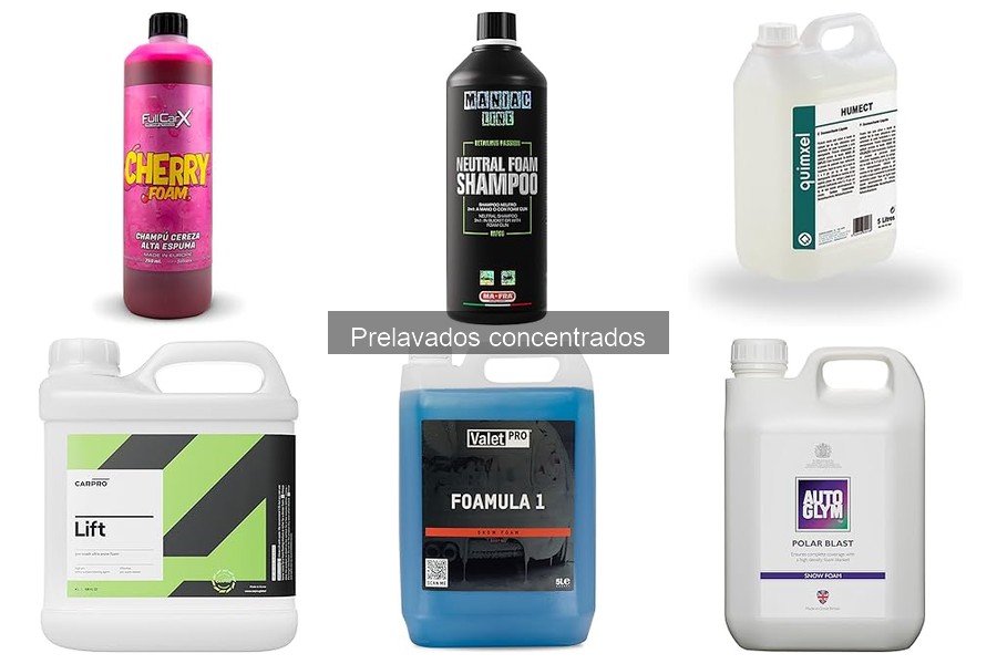 Consejos para almacenar prelavados concentrados de forma efectiva