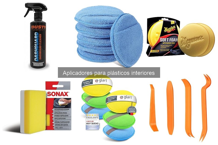 Consejos para Aplicar Productos en Plásticos Interiores del Coche