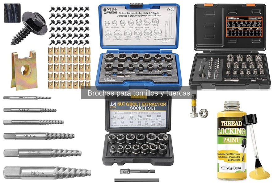 Consejos para el Mantenimiento de Brochas para Tornillos