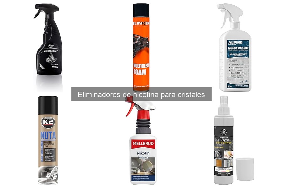 Consejos para mantener cristales libres de nicotina