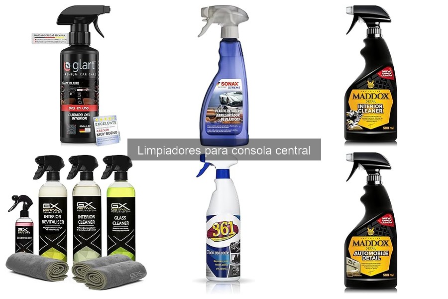 Consejos para Mantener Limpia la Consola Central del Coche