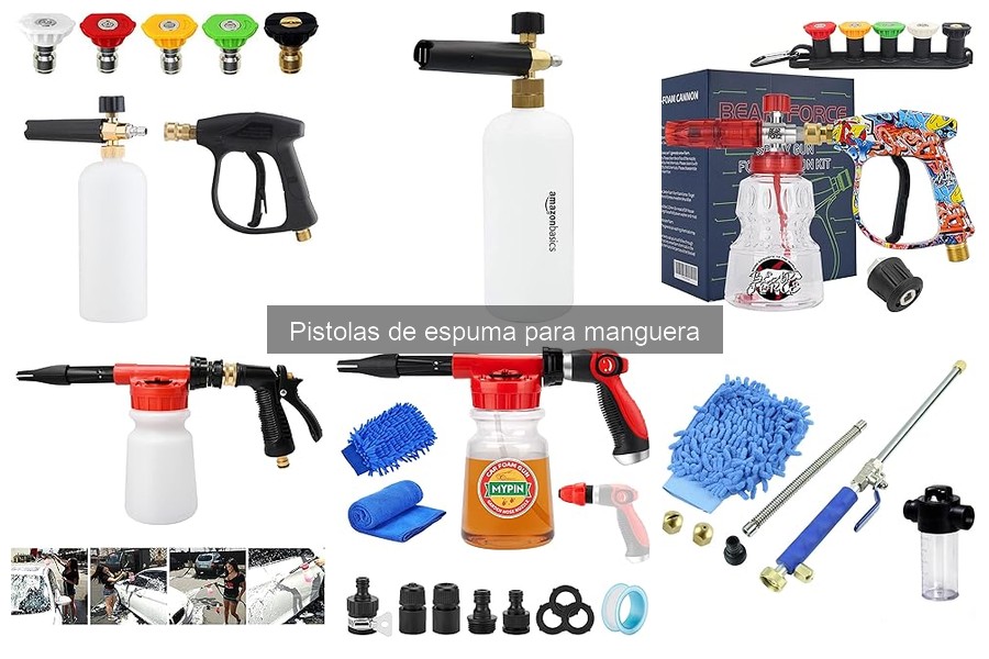 Consejos para mantener tu pistola de espuma en excelente estado